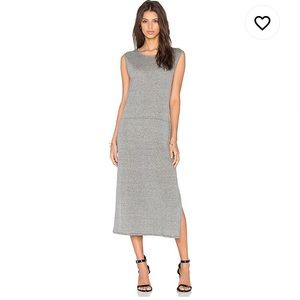 ❌ SOLD ❌ LACAUSA Heather Echo Dress in Gravel